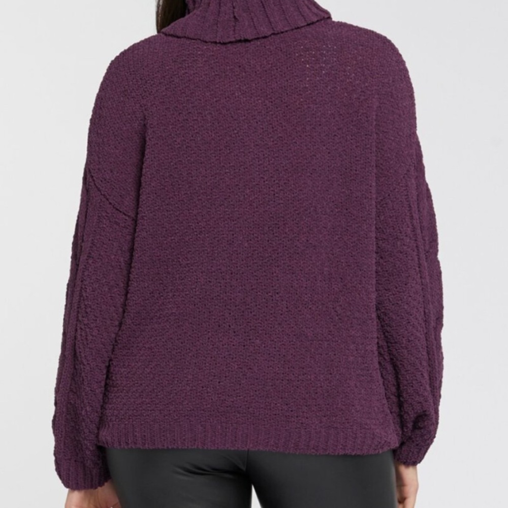 Seven7 Purple Cowl Neck Sweater *GOOD USED CONDITION* - Picture 2 of 10